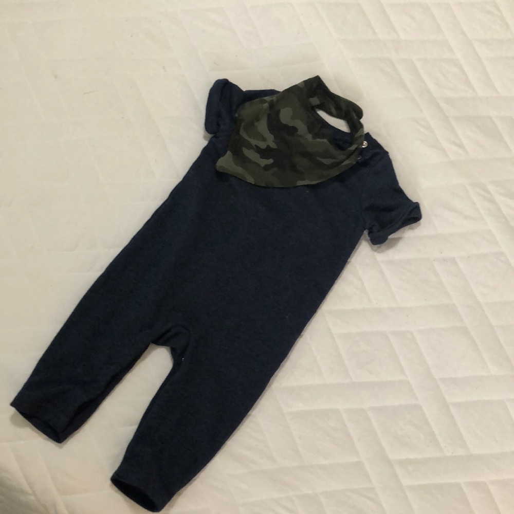 Old navy one piece with bandana